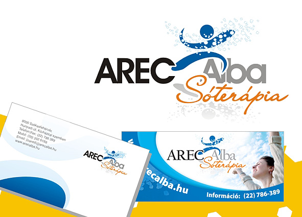 Arec Alba vállalati logó, névjegykártya szerkesztés