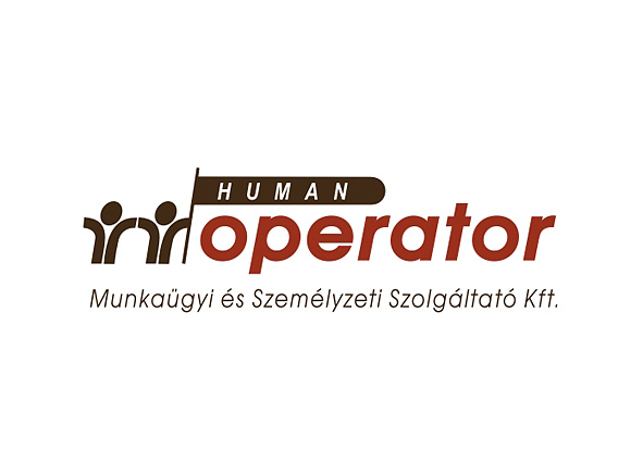 Human Operator névjegykártya, logó 